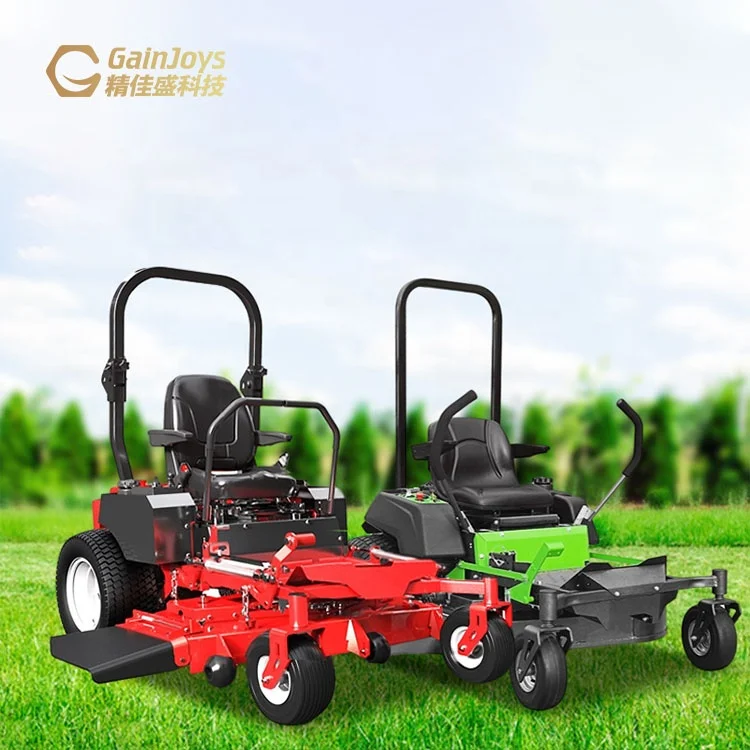 1300W electric small ride on lawn mower wholesale 1270mm cutting width Zero Turn Lawn Mower