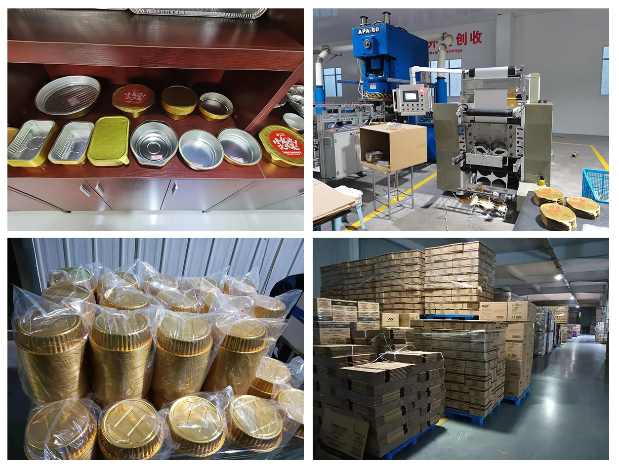 Dongson Silver foil paper's fully automatic foil container making machine