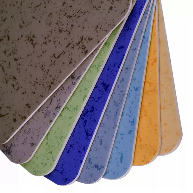 3-8mm back layer of EVA soft non-slip waterproof and flame retardant Plastic PVC Vinyl  floor mat