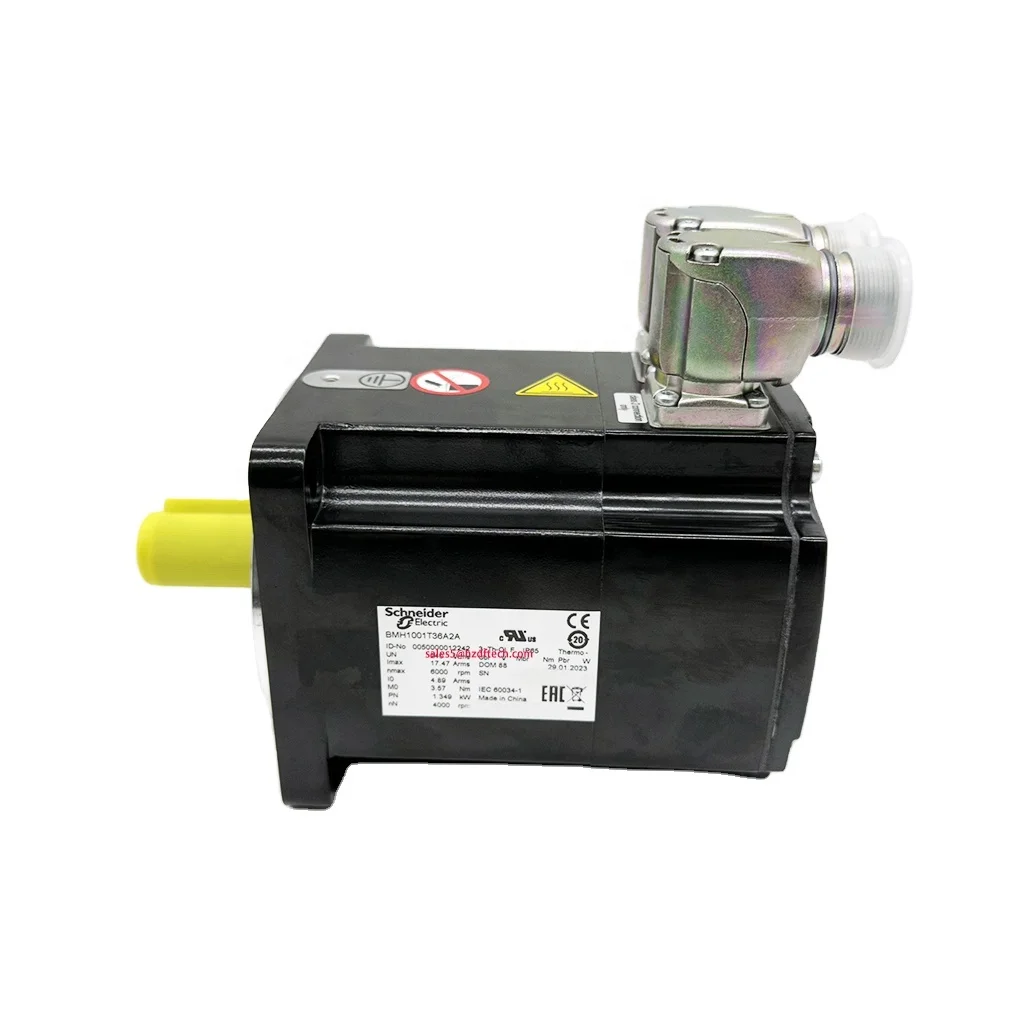 Brand New And Original BMH1001T36A2A Servo motor - 3.4Nm - 6000 rpm - with key - without lock - IP65/IP67 Spot Stocks
