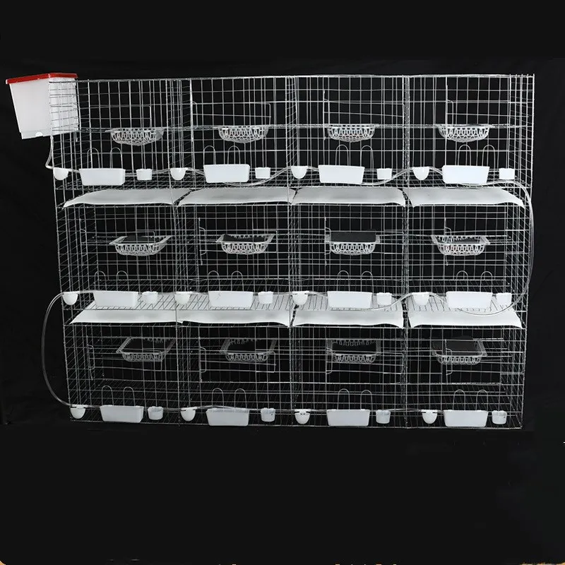 Pigeon Cages 3 Layers Birds Cage Pigeon Training Hutch  Pigeon Breeding Cage Coop