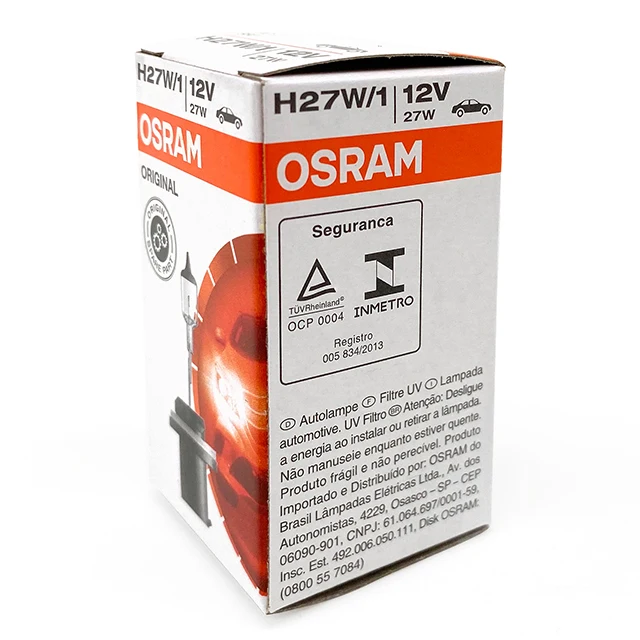 OSRAM 880 12V H27W/1 Halogen Bulb Made in Germany