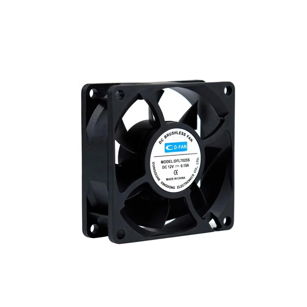 ventilador cooler 70x70x25 70mm 5v 12v 24v dc cooling fan 70mm