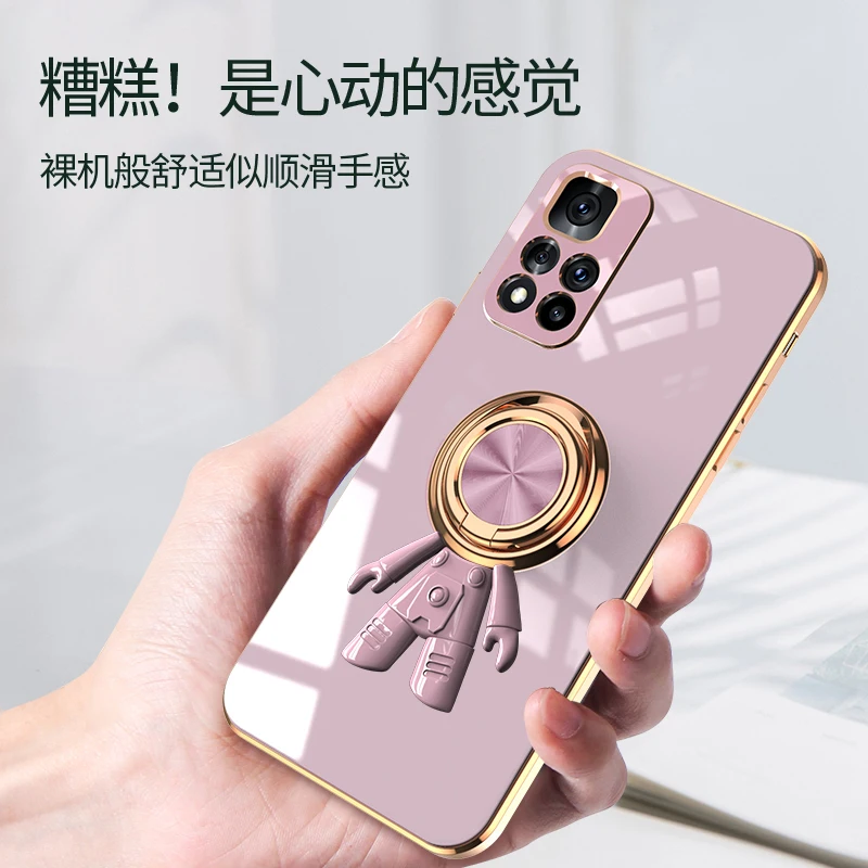 For Xiaomi Poco M4 Pro Ring stand case 3D Phone cover, Hot selling case for Redmi Note11 Pro 5G