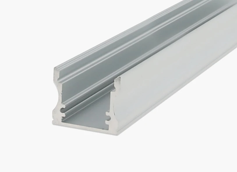 Amazon Hot Selling W18*H15 U Shape Surface Mounted Aluminium U Channel Led Bar Diffuser Aluminium Profile For Led Strips.