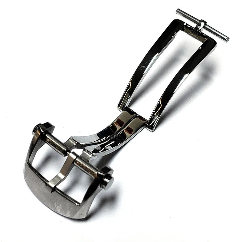 luxury deployment replacement butterfly 20mm watch buckle watch band clasp