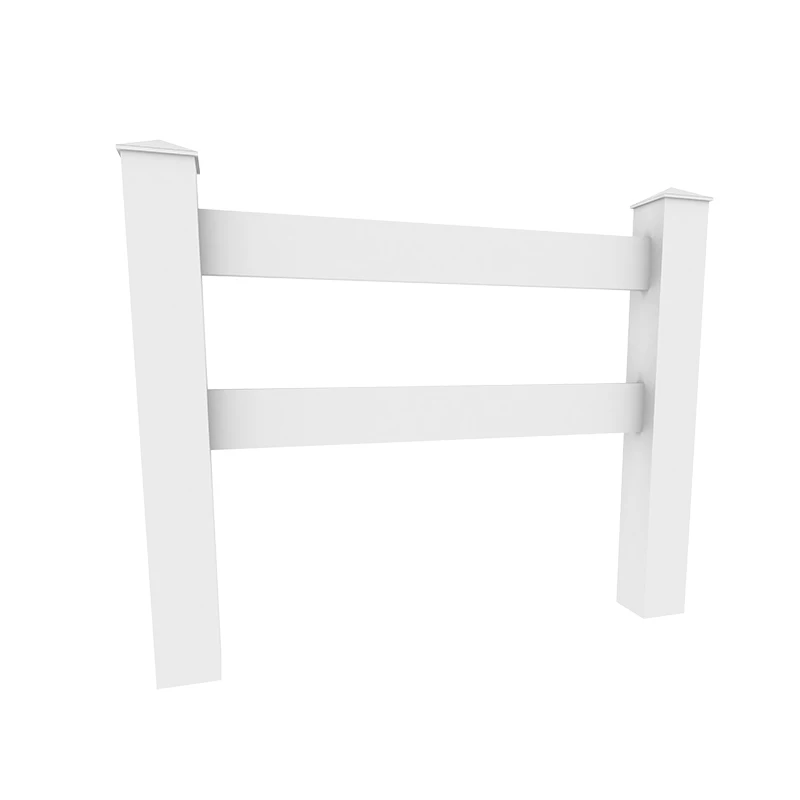 Factory direct sales easy to assemble polyethylene 2.3.4 rail safety and environmental protection PVC horse fence