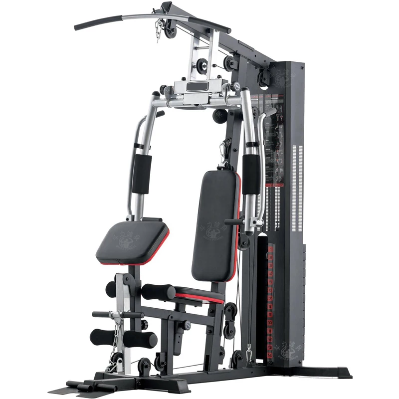 Douli multifunction home gym station pull-up stand dip station weight stack machine for whole body workout