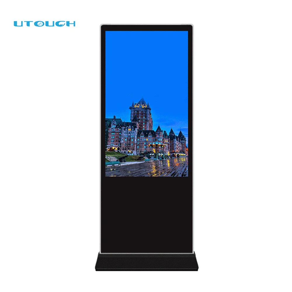 Advertising equipment 49 inch smart touch screen kiosk price