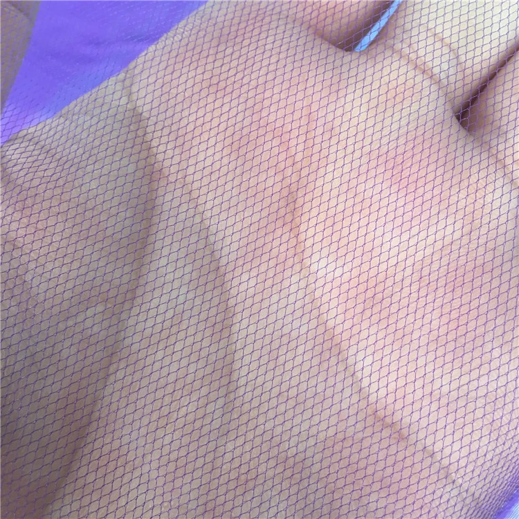 HG6142 Fireproof non-flammable net fire retardant mesh fabric flame retardant tulle