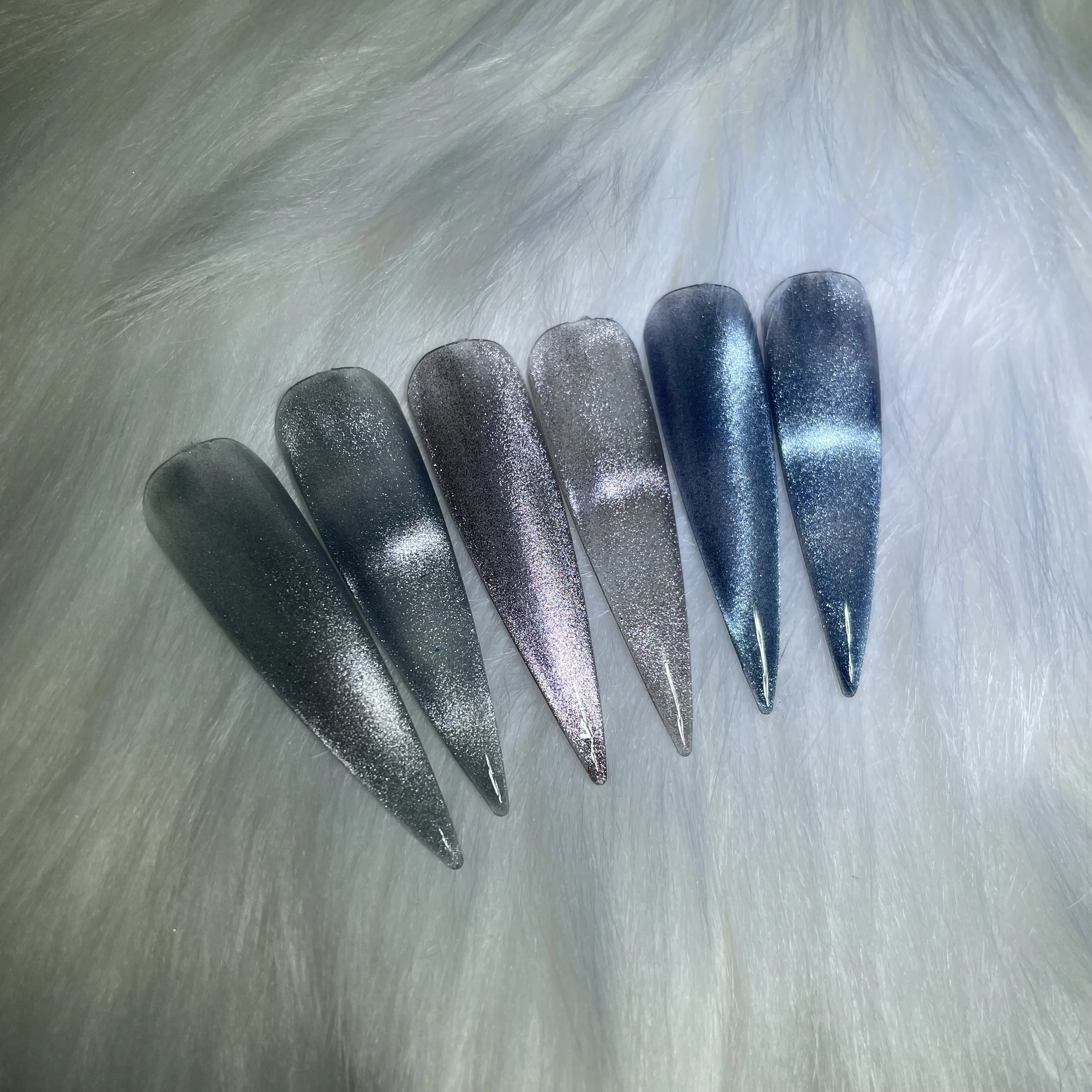 Sheenbow Factory wholesale super shiny metallic silver gold red purple blue cat eye chameleon pigment