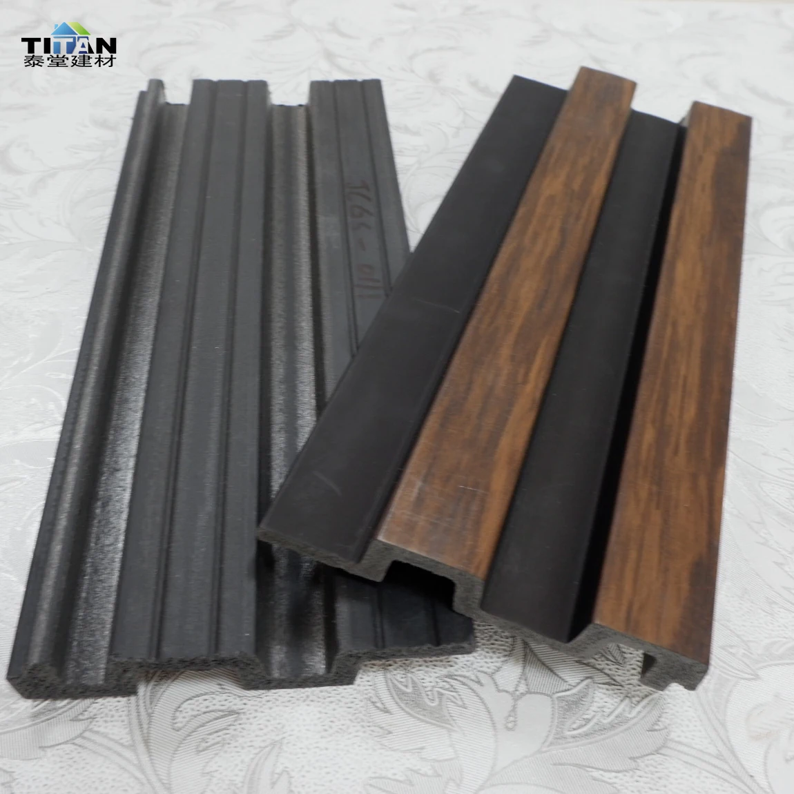 Polyester Eco-Friendly Modern Design Sound Absorbing Mdf Wood Slatted Wall Acoustic Felt Panel For Interior Decoration Wall