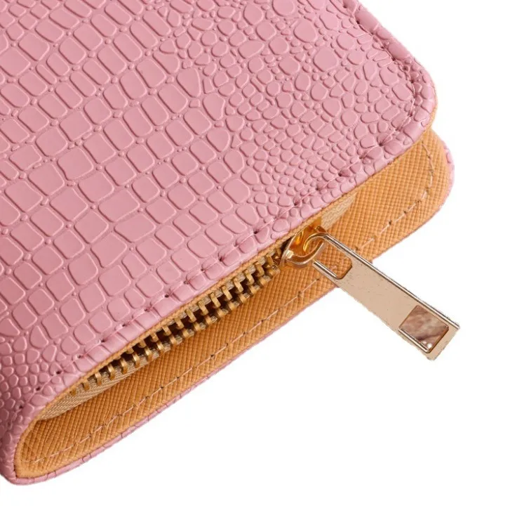 Manufacturers Wholesale Pu Student Ladies Hand Wallet Fashion Multi-Card Wallet