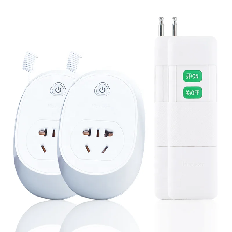 433 Mhz Wireless Smart Socket Switch Remote Disconnect Power Socket 220v Home Appliance Light Fan