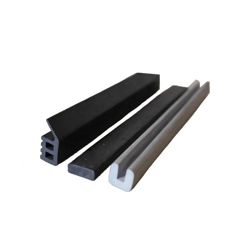 Factory direct sale EPDM rubber seal black color extruded rubber strip for sealing