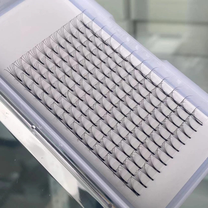 Good Quality Mink Private Label Volume Lashes Pre Made Fans With Rich Original Stock