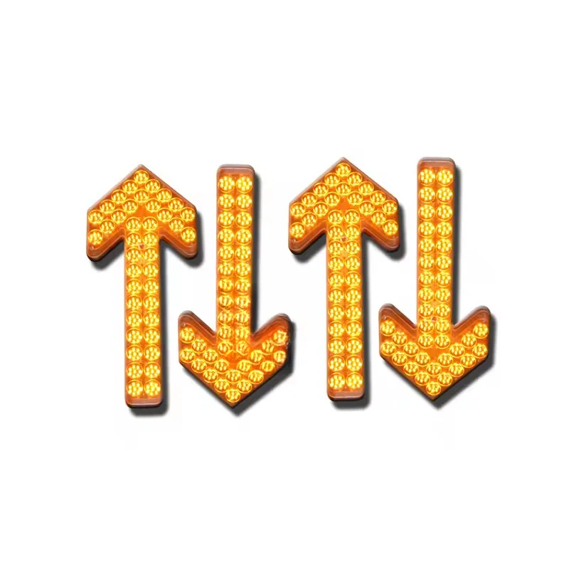 High quality yellow color 600mm led flashing directional arrow light for truck