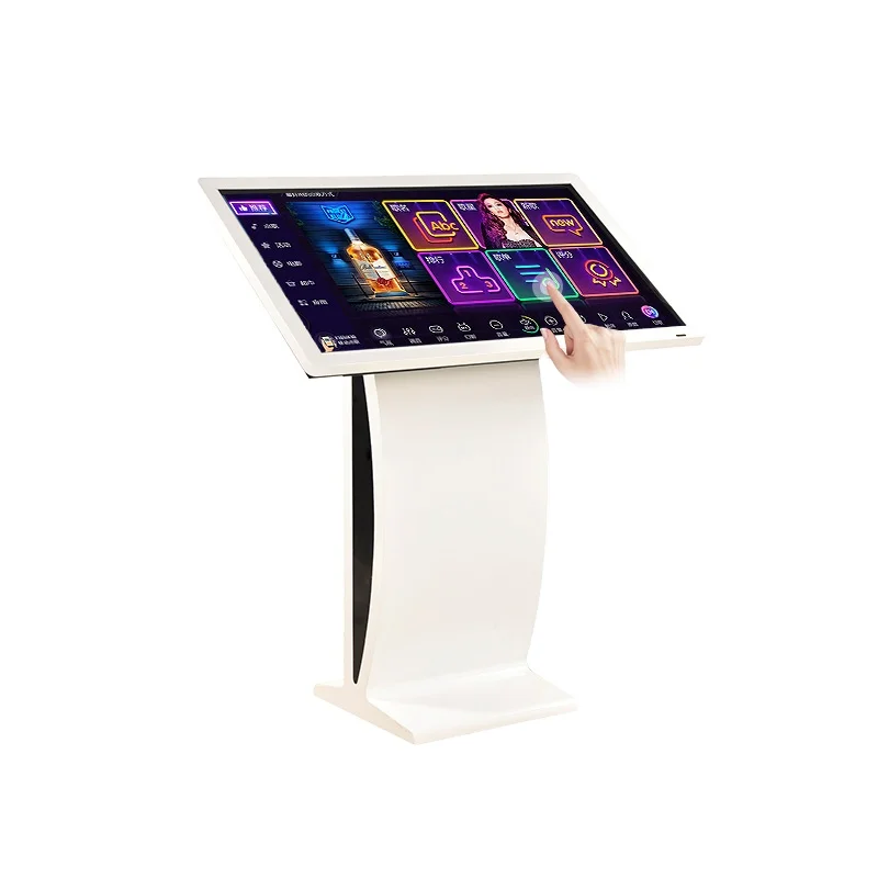 32 дюймовый ЖК-телевизор внутренней рекламы интерактивный монитор с сенсорным экраном киоск android сенсорный экран самообслуживания