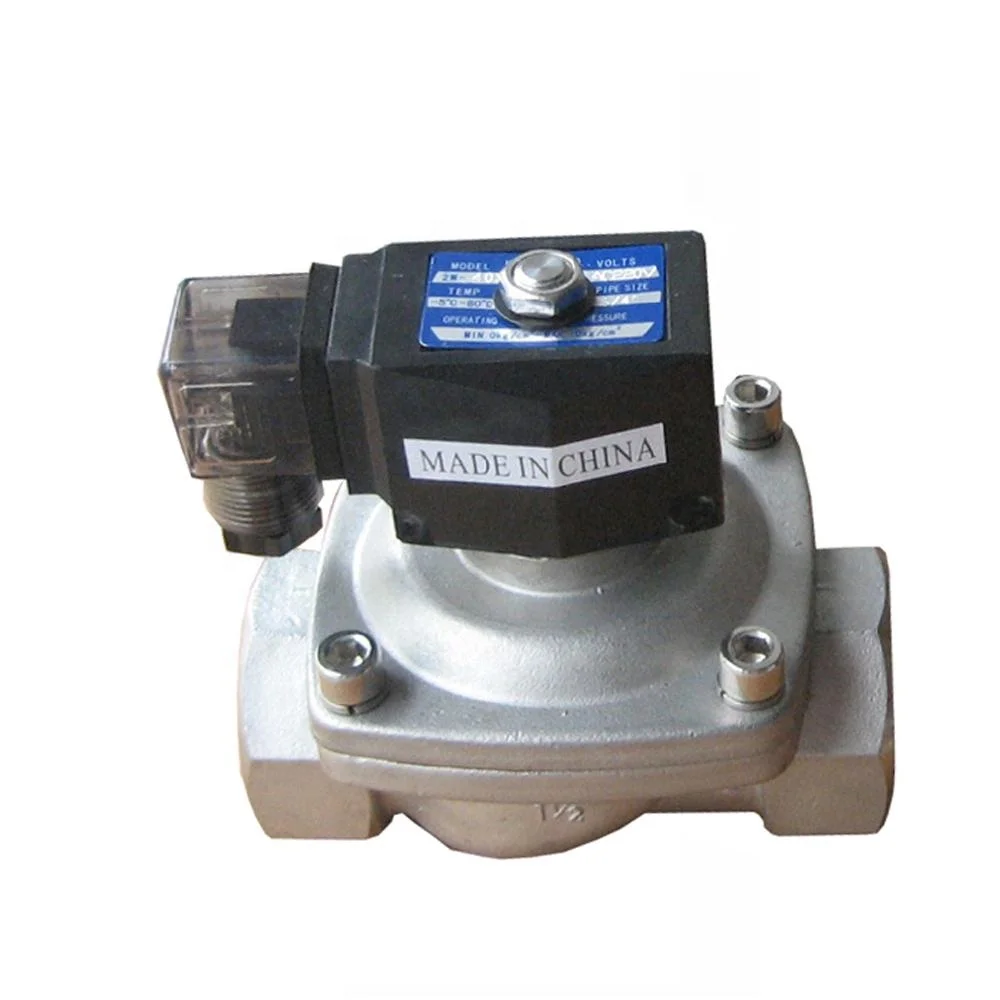 2W- series low price 2 ways brass solenoid valve