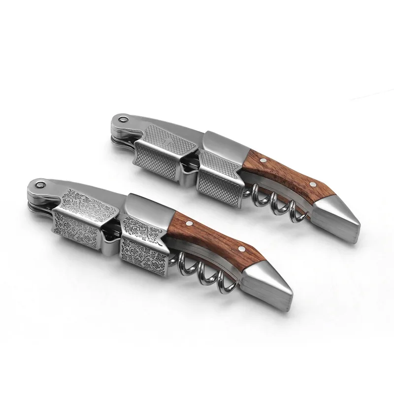 Promotional Gift Wine Opener, Bottle Opener and Foil Cutter Waiters Corkscrew