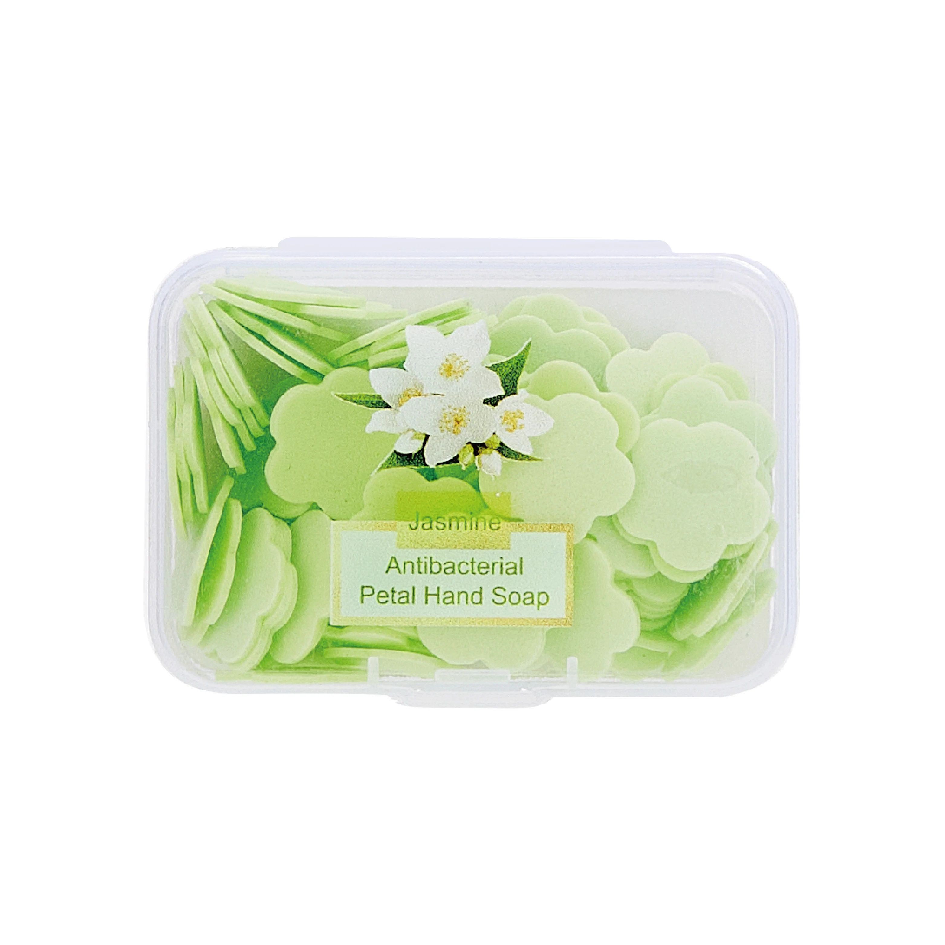 Eco-Friendly Hand Washing Tablet Petal Shaped Soap Water Soluble Paper For Soap
