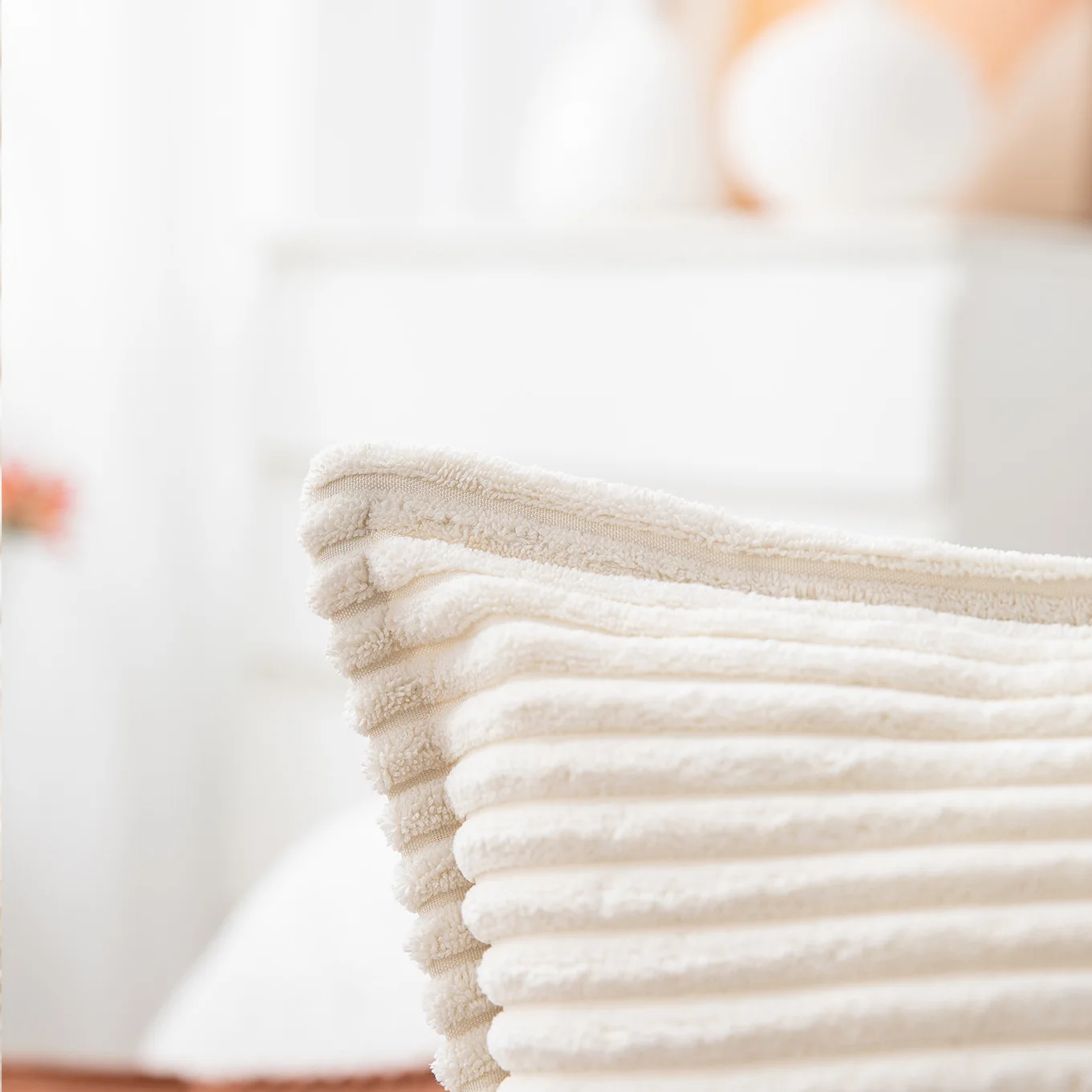 Вышивка крестом Лоскутная Вельветовая квадратная наволочка для дивана и украшения спальни