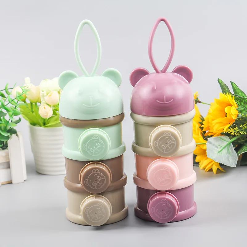 
New Baby Products 4 Layers Baby Milk Powder Storage Container 