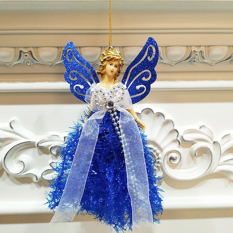 New fairy angel pendant birthday gift for Christmas angel tree topper decoration