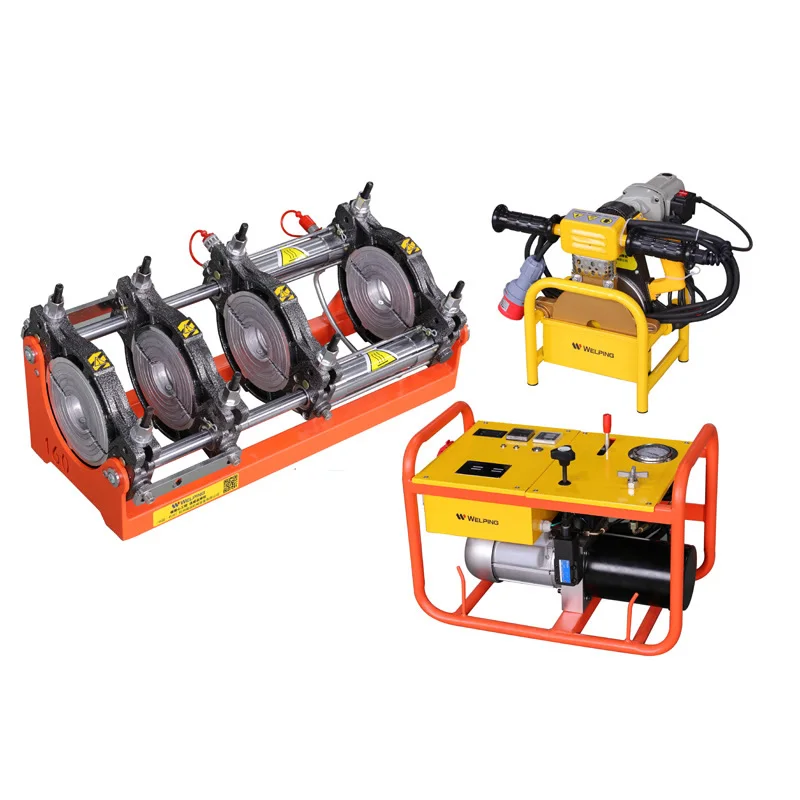 DN 63-160mm semi-automatic butt fusion welding machine for Easy Control Operation Low Frequency Resistance Butt Welder