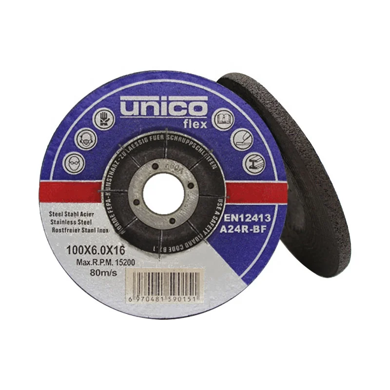 High Performance Grinding Wheel 125mm Angle Grinder Resin Grinding Disc 4 Inch For Stainless