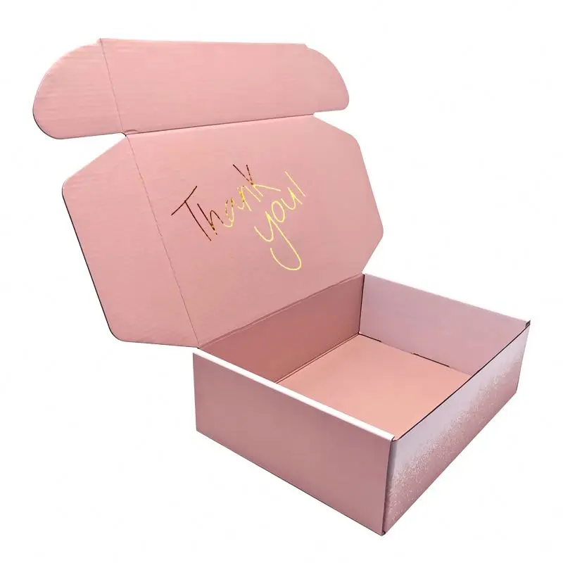 Custom Logo Printed Corrugated Monthly Subscription Mailer Shipping Box for Cosmetics skincare beauty