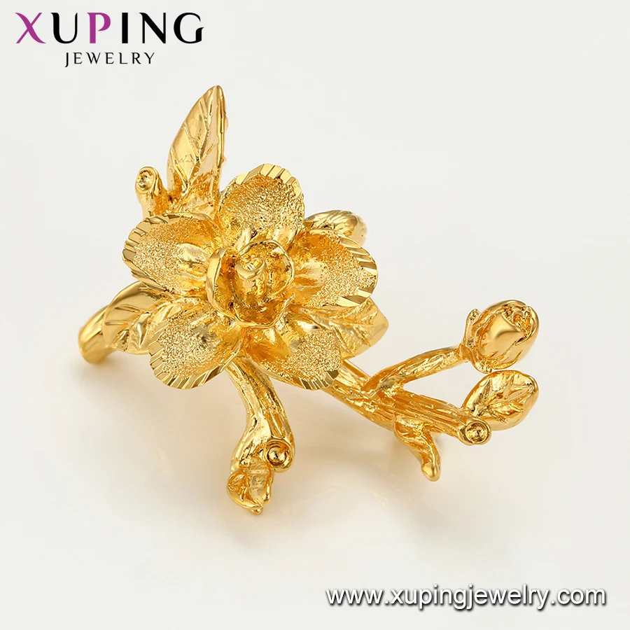 A00538424 xuping шерстяные пальто для темпераментных high-end с бутоньеркой платье крупным цветочным принтом женские покрытыем цвета чистого 24 каратного золота шаль Пряжка
