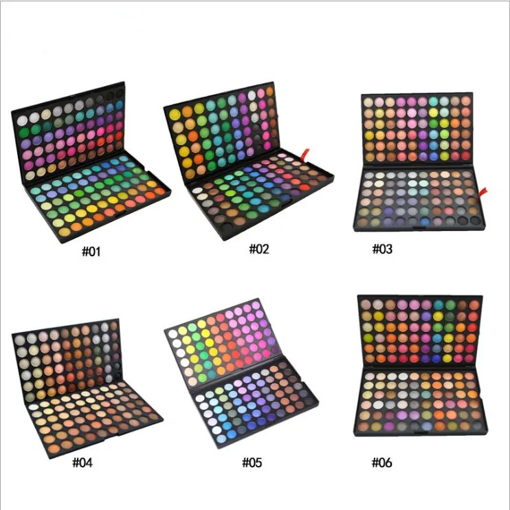 120 Color Eyeshadow Cruelty Free Custom Eyeshadow Palette Make-up Eyeshadow Palette