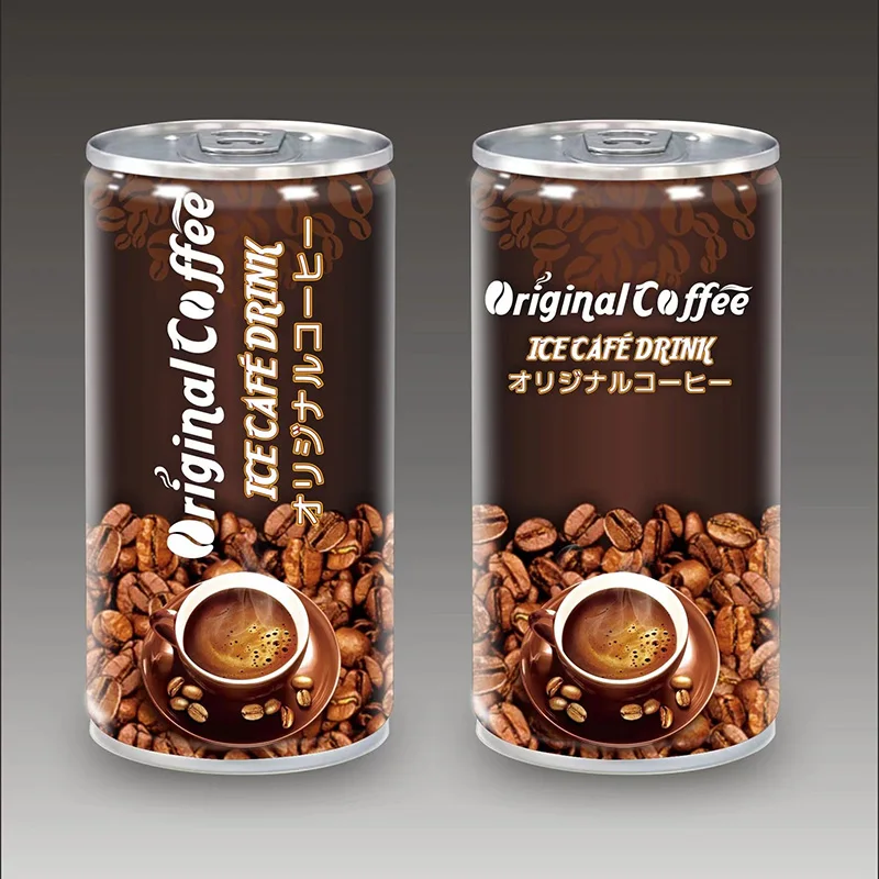 High Quality OEM Coffee Drinks in Private Label - 180ml can