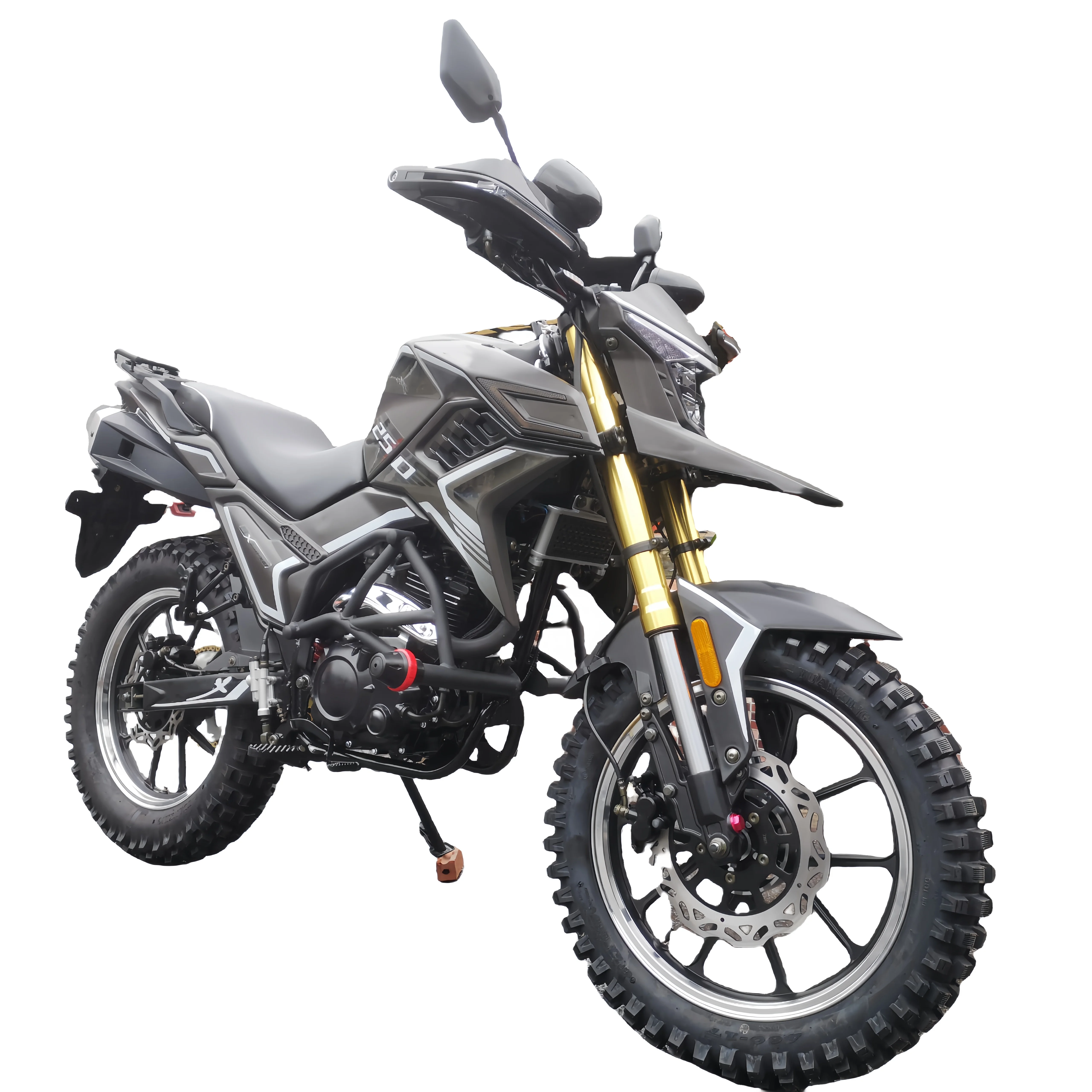 Off-road enduro racing cheap import Tekken 250cc motrcyle zhongshen 300 enduro oil cooling tekken zeus 300cc OEM dirtbike 250cc