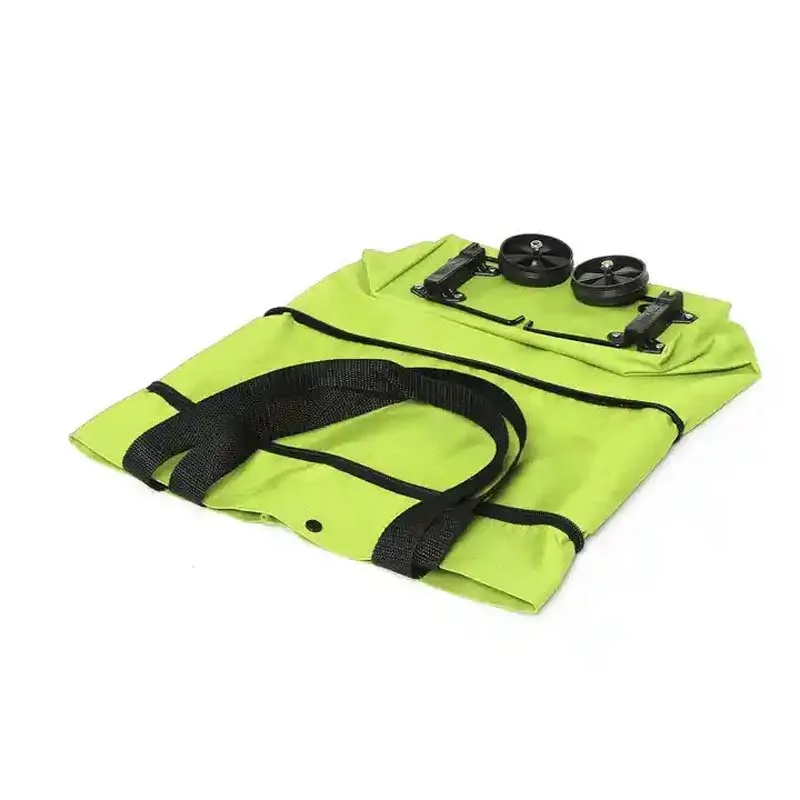 Cheap Price Portable Folding Shopping Trolley Bag With Wheels Wholesale Trolley Shopping Bag