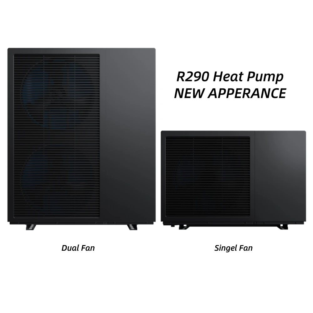 In Stock Europe Warehouse  R290 Wifi Control 6kw 12kw 18kw Air Source Heat Pump Water Heaters for Winter Home