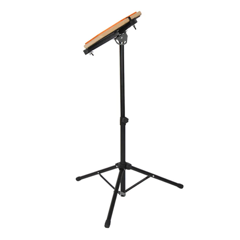 YG-12 12 Inch Dumb Drum Stand Beginner Percussion Plate Cushion Drum Stand Practice Dummy Drum Frame Support