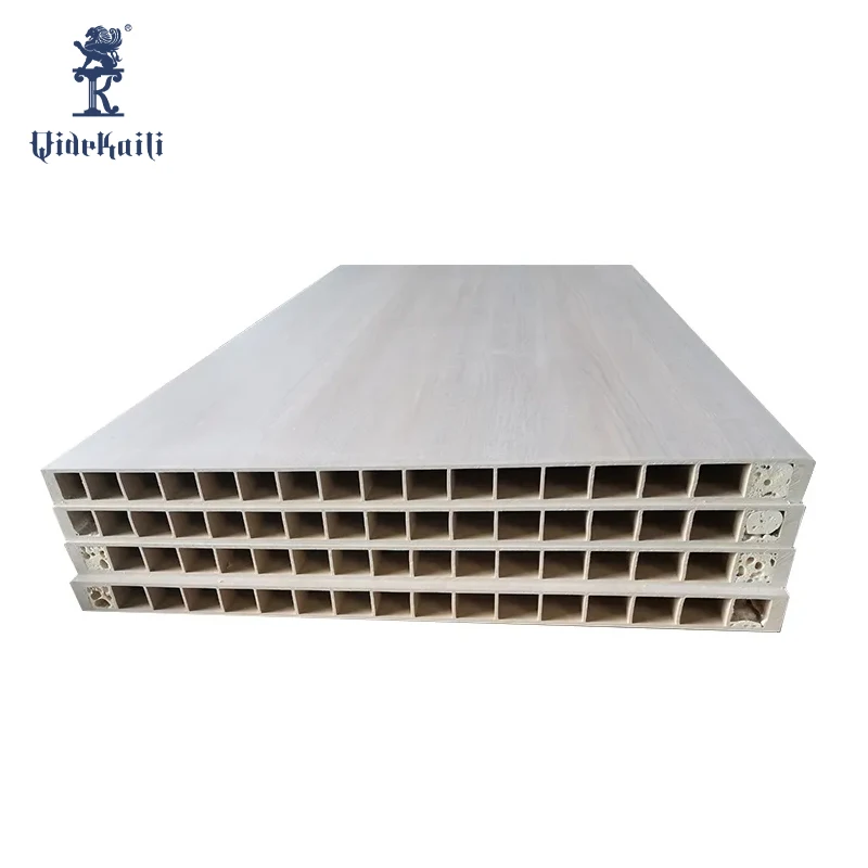 Middle East Hot Sale Waterproof Unfinished 45mm Thickness WPC Door Material WPC Door Panel