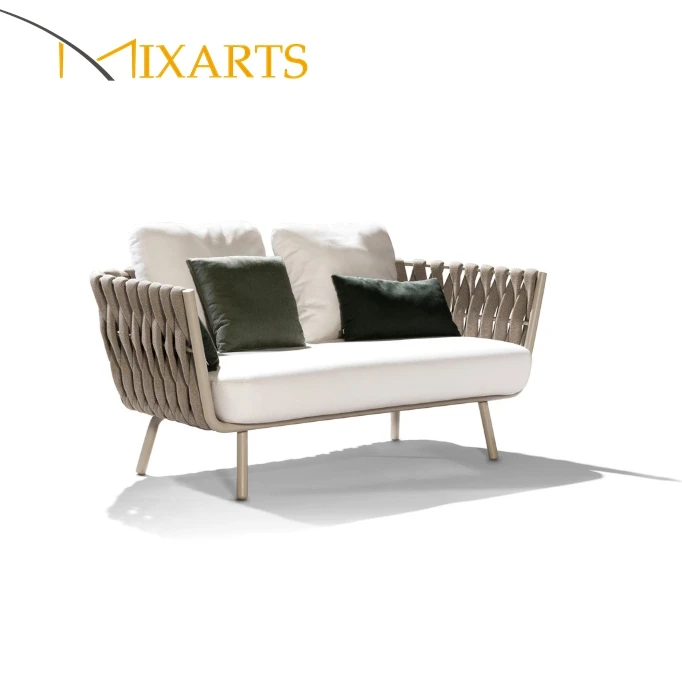 Mixarts Garden outdoor furniture rope sofa outdoor hotel furniture set