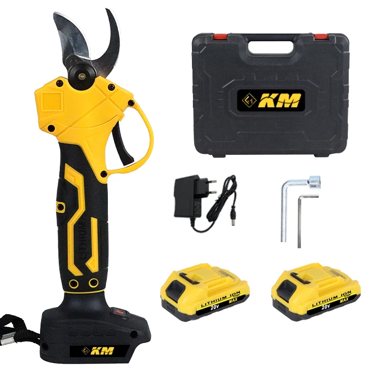 APS111 China Supplier Tree Branches Cutting Sissoris Electric Pruning Shears Battery Powered