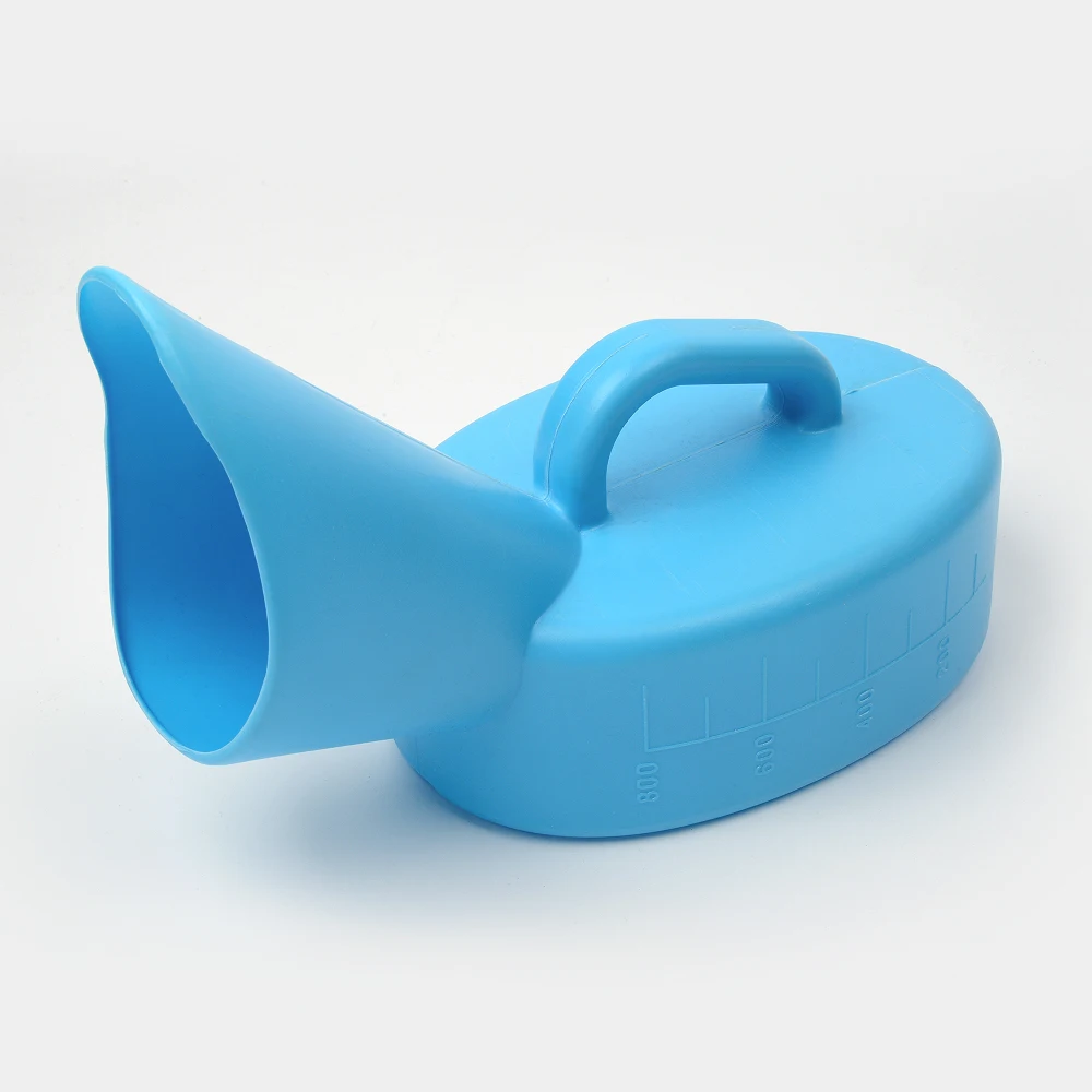 large capacity portable potty travel car female urinal urine bottle chamber pot with handle for hospital for women