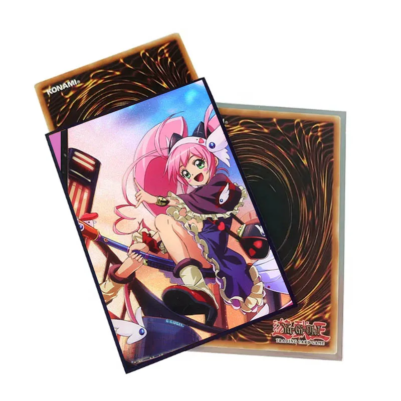 Available Map Custom Holographic Printed Game Card Deck Protector Yugioh MTG Art Trading Plastic Card Sleeves