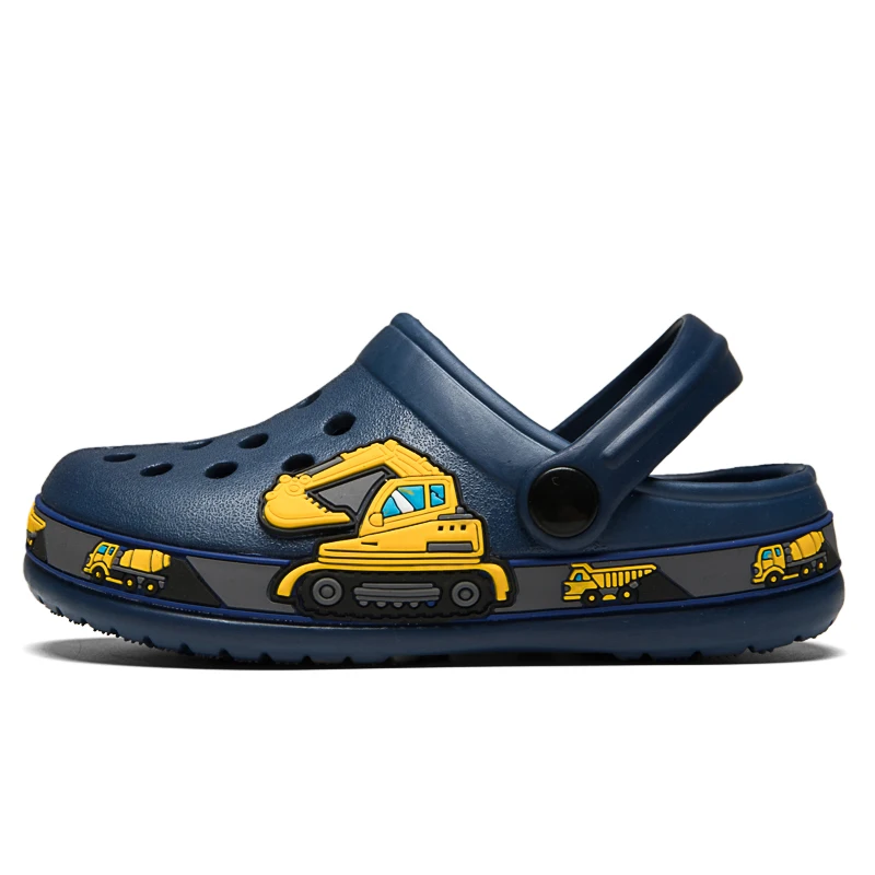 
Lovely Kids Cartoon Croc Shoes Garden Breathable Beach Casual Sandals Child Clogs 