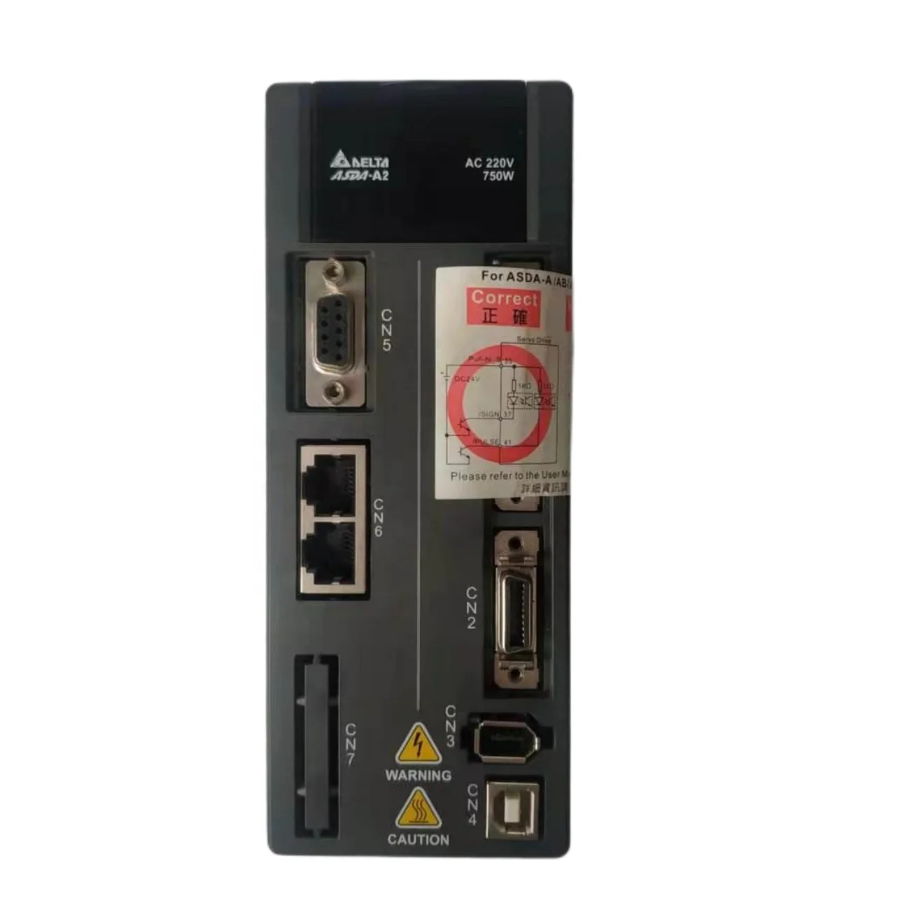 Industrial Servo Controller 750W Three Phase AC Servo motor Drive ASD-A2-0721-M for Delta