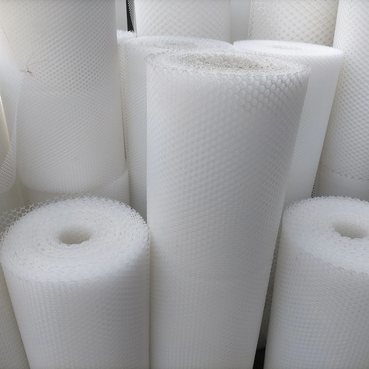 plastic flat breeding mesh net for chicken poultry cage farm floor Wire Mesh white or green net