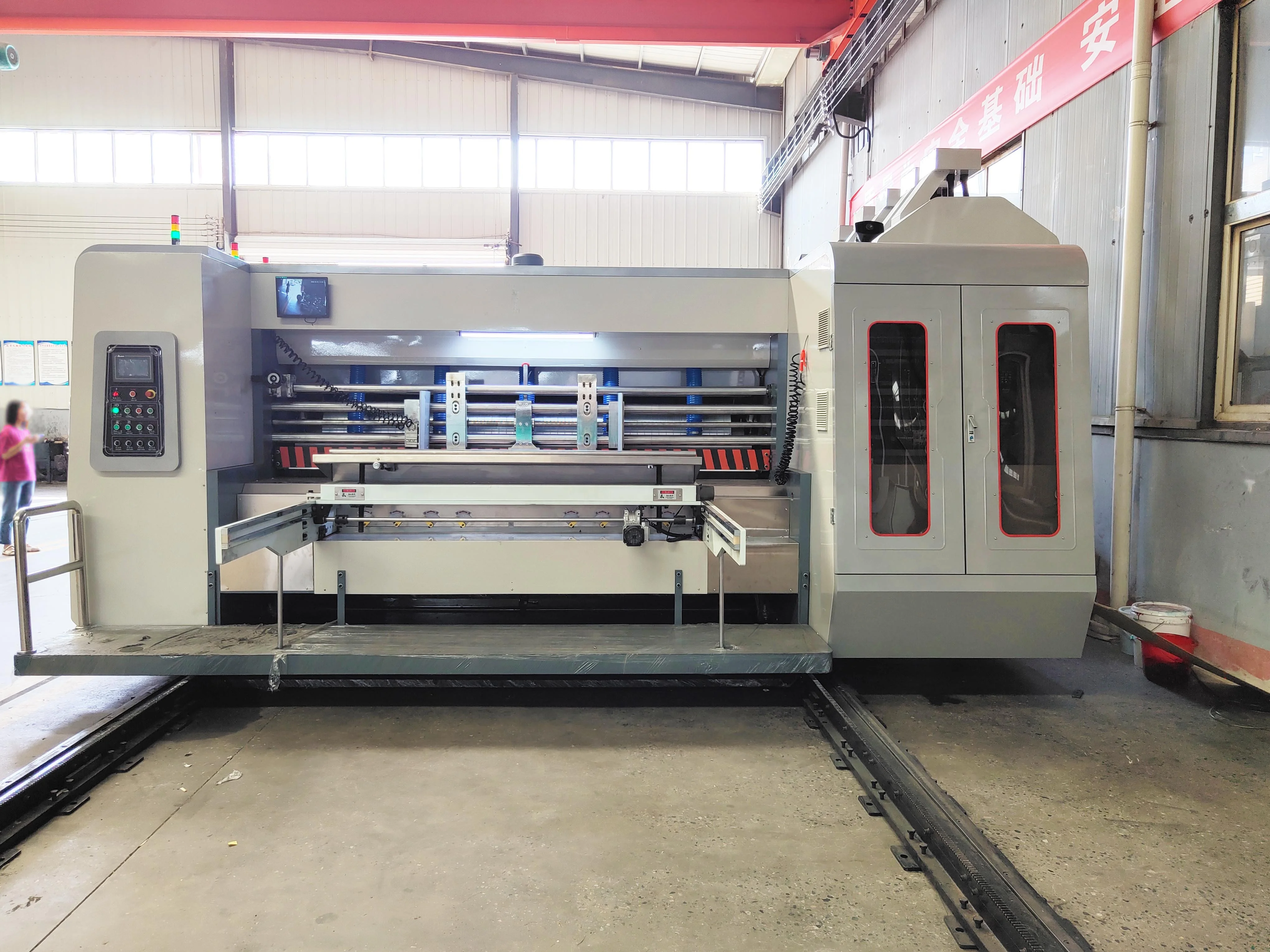 Printer Slotter Machine Corrugated Cardboard Sheet Box Maker