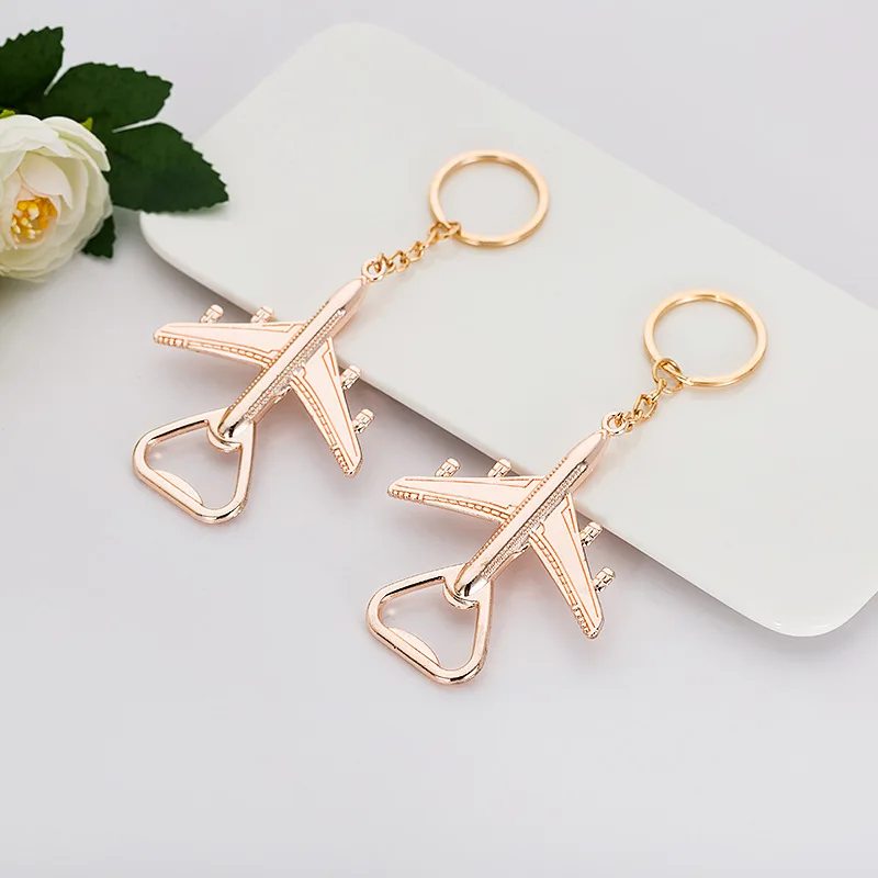 YYX Personalised Wine Beer Opener Mini Cheap Airplane Style Bottle Opener