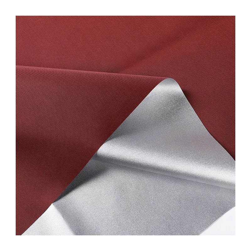 Tent Fabric 150D*150D Silver Coated Waterproof UV Resistant Polyester Oxford Fabric