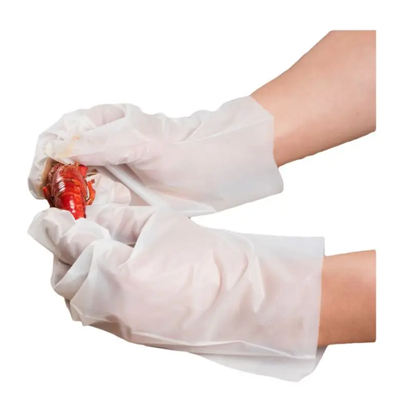 Ldpe Short Disposable Eco Friendly Bbq Use Plastic Sanitary Gloves